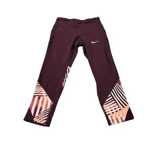 Nike athletic sport capri joggers size S